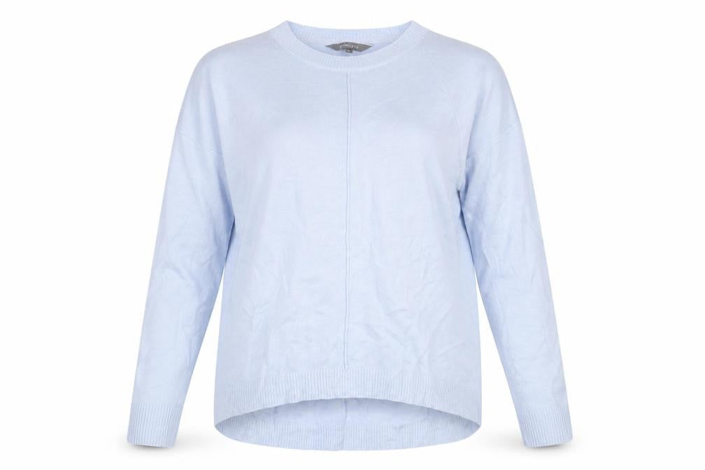 Principles Women's Blue Crew Neck Pullover Jumper, Size 10