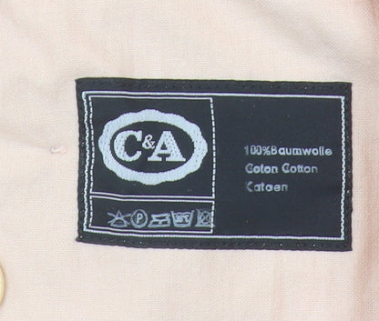 Brand and care label for C&A Women's Beige Blazer, size 10, - Stylish Workwear