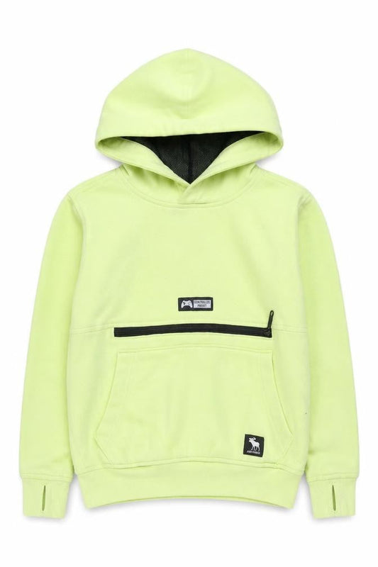 Abercrombie & Fitch Kids Boys Green Pullover Hoodie 7-8 Years