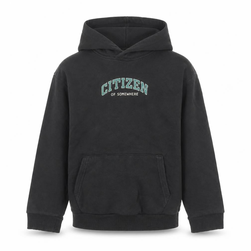 Marks & Spencer Boys Black Hoodie 9-10 Years