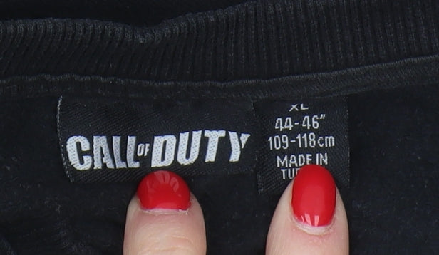 Call of Duty Men's Black XL Graphic Pullover Sweatshirt