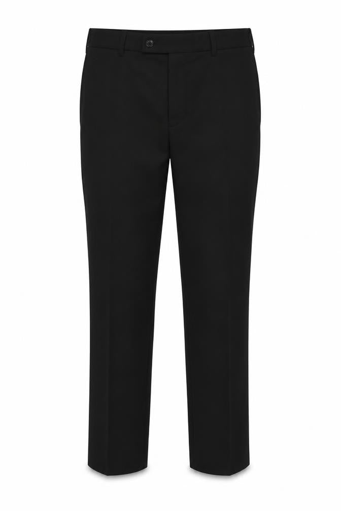 Skopes Men's Black Regular Fit Trousers, Size 36