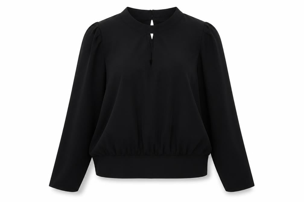 Dorothy Perkins Women's Black High Neck Blouse Size 18