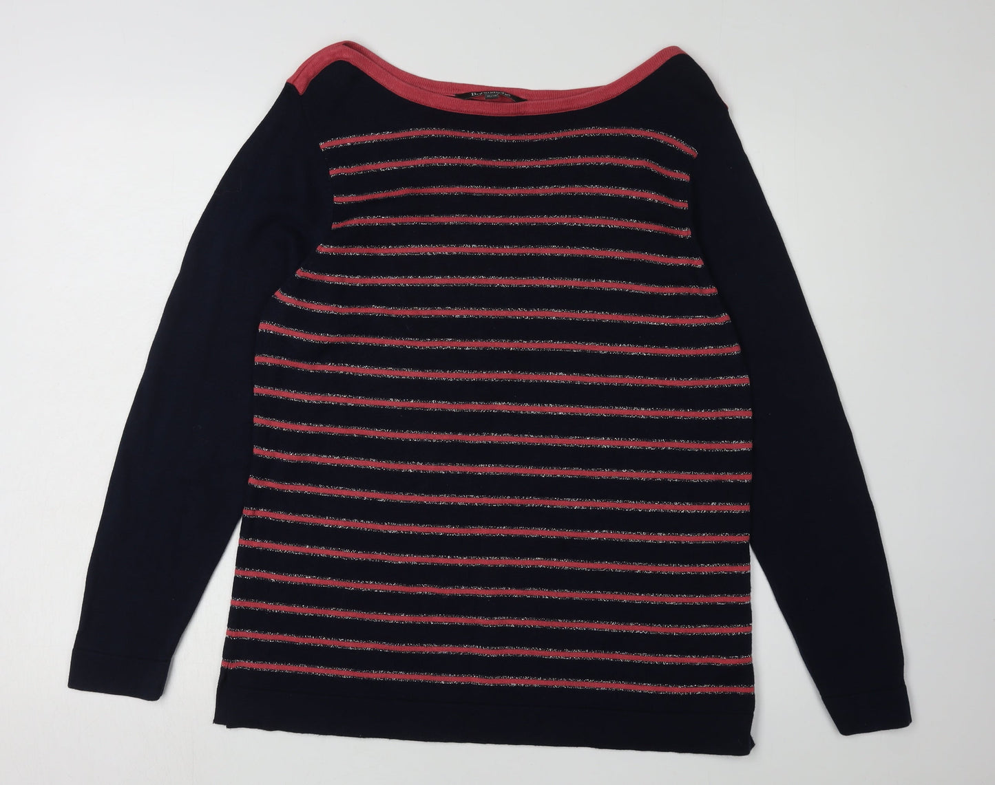 Bonmarché Women's Multicoloured Pullover Jumper Size 16