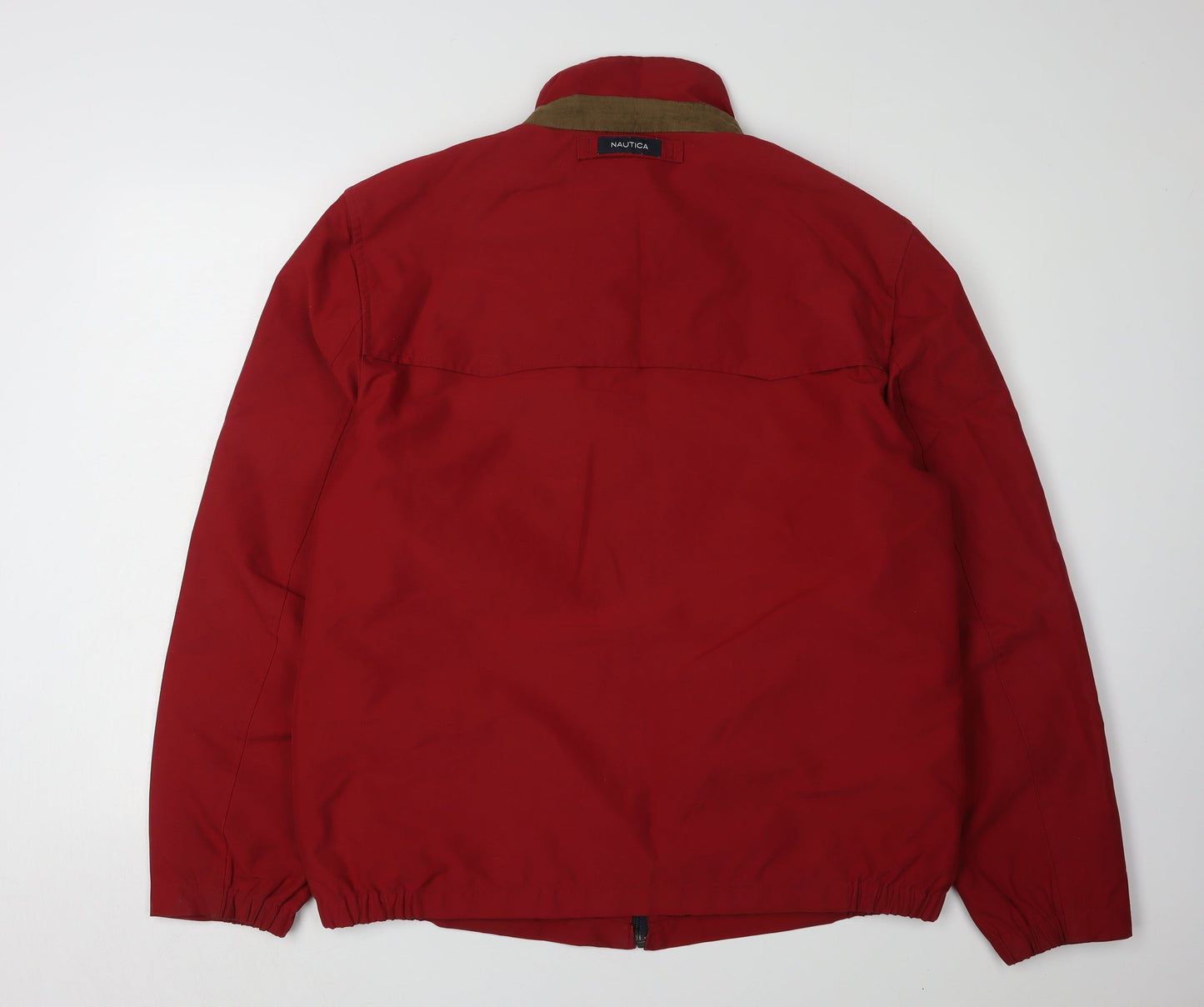 Nautica Men's Red Basic Jacket, Size L, Casual