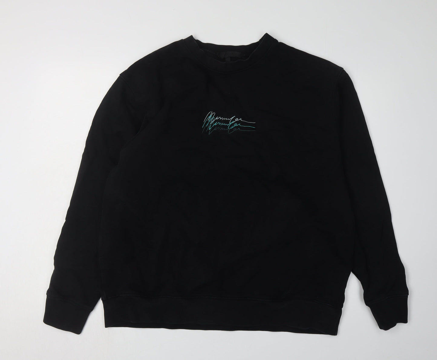 Mennace Men's XL Black Pullover Sweatshirt