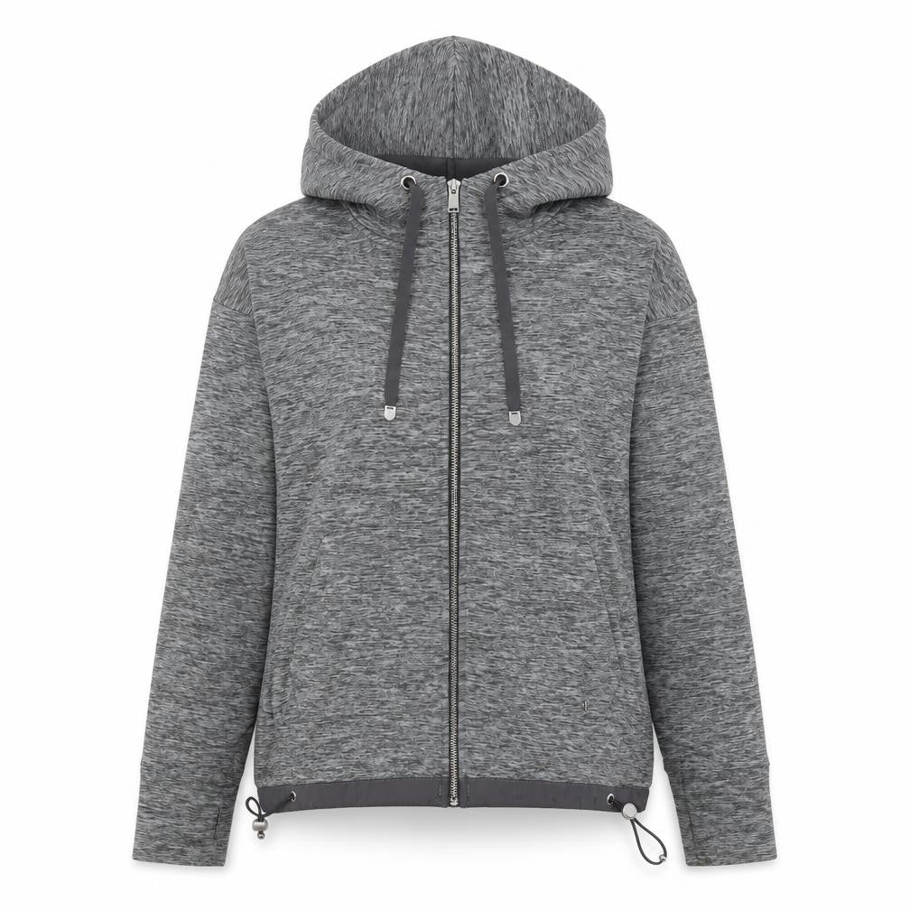 Next Women’s Grey Hooded Jacket XS Relaxed Fit