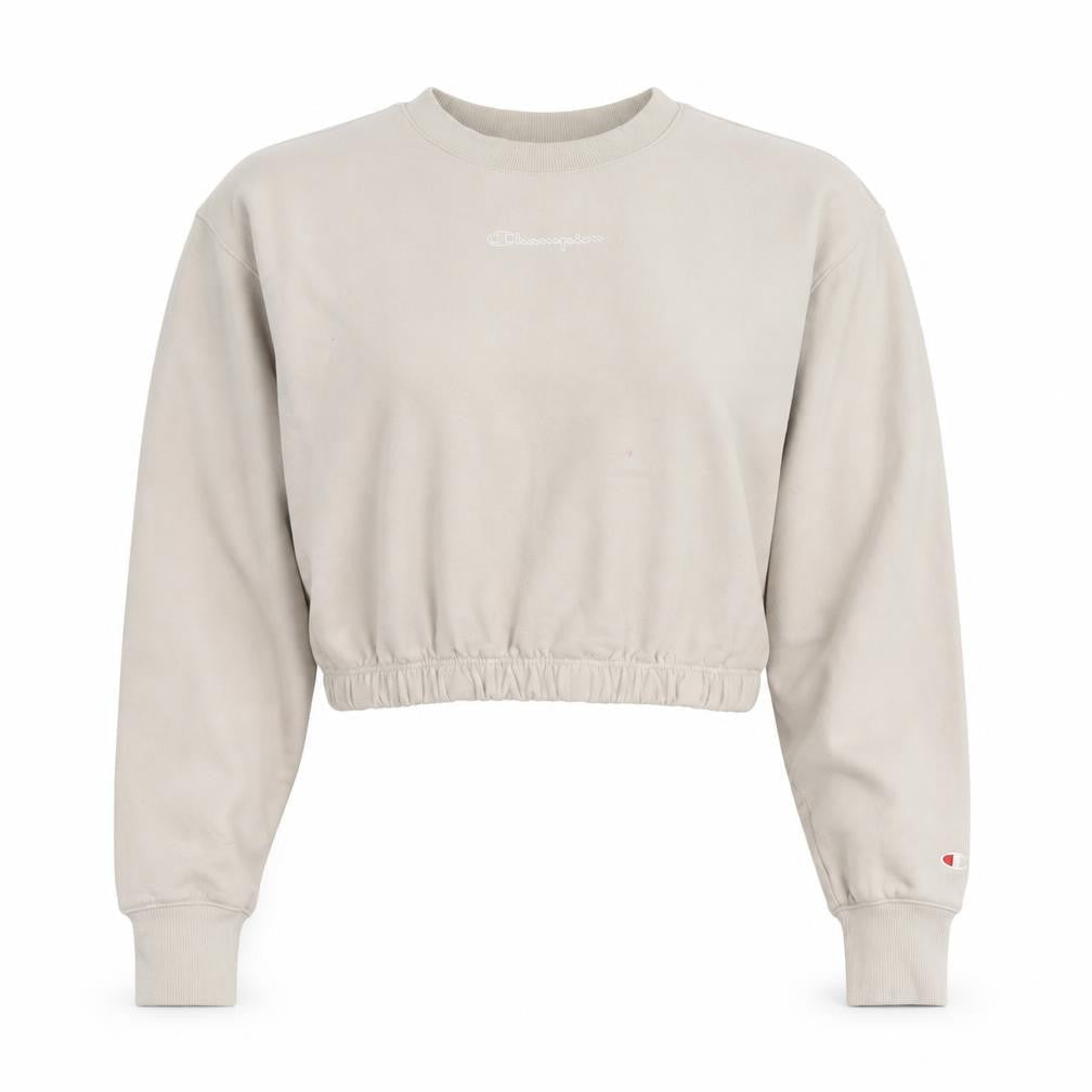 Champion Women's Beige Pullover Sweatshirt M