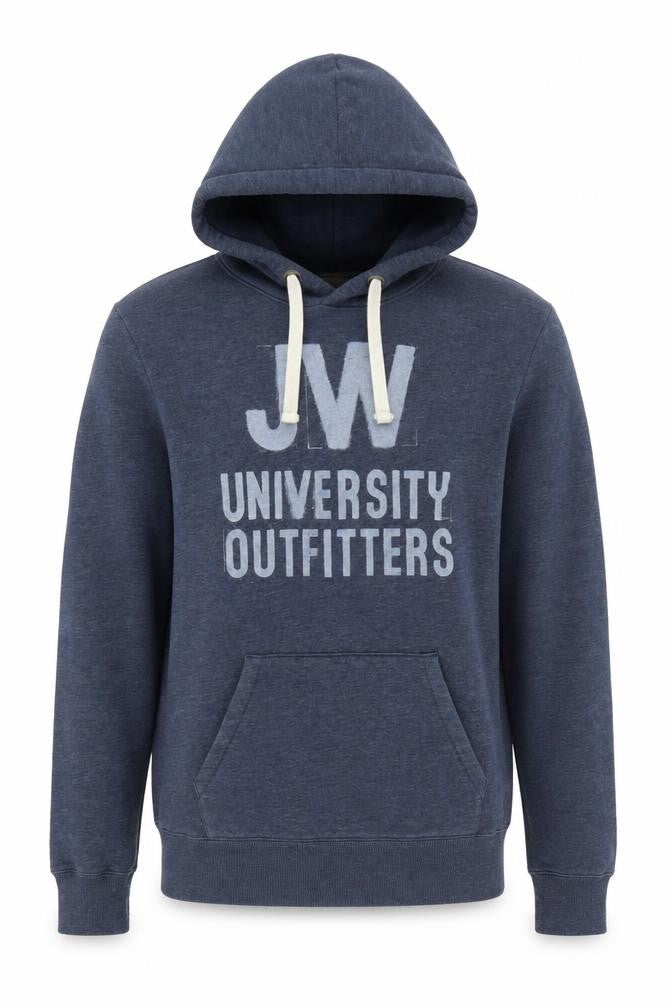 Jack Wills Men's Blue Pullover Hoodie M