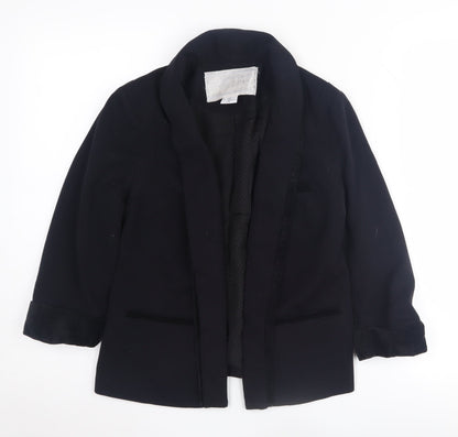 Additional front view of Cooperative Women's Black Blazer Shawl Collar, size S