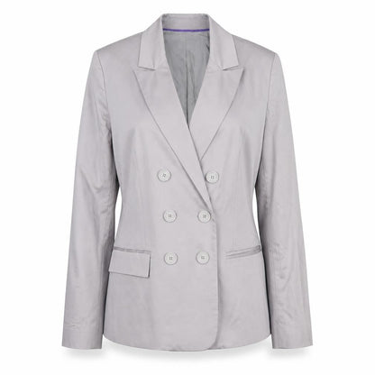 Oasis Women's Grey Blazer Size 12 Classic Fit Formal