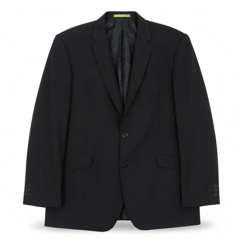 Burton Men's Black Regular Fit Blazer, Size 44R