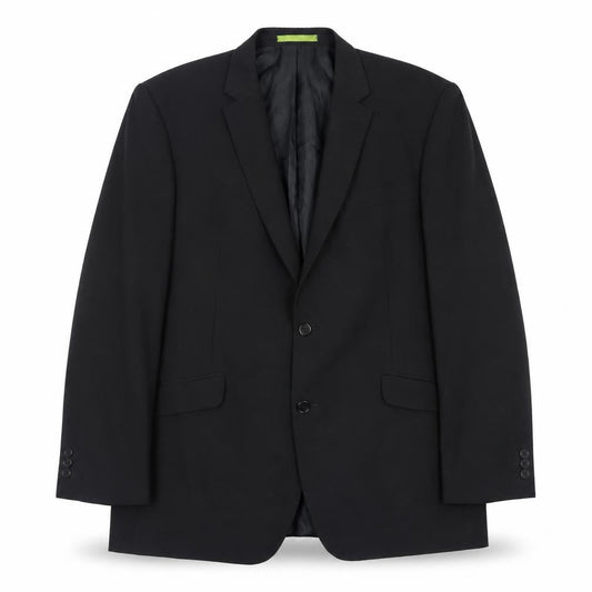 Burton Men's Black Regular Fit Blazer, Size 44R