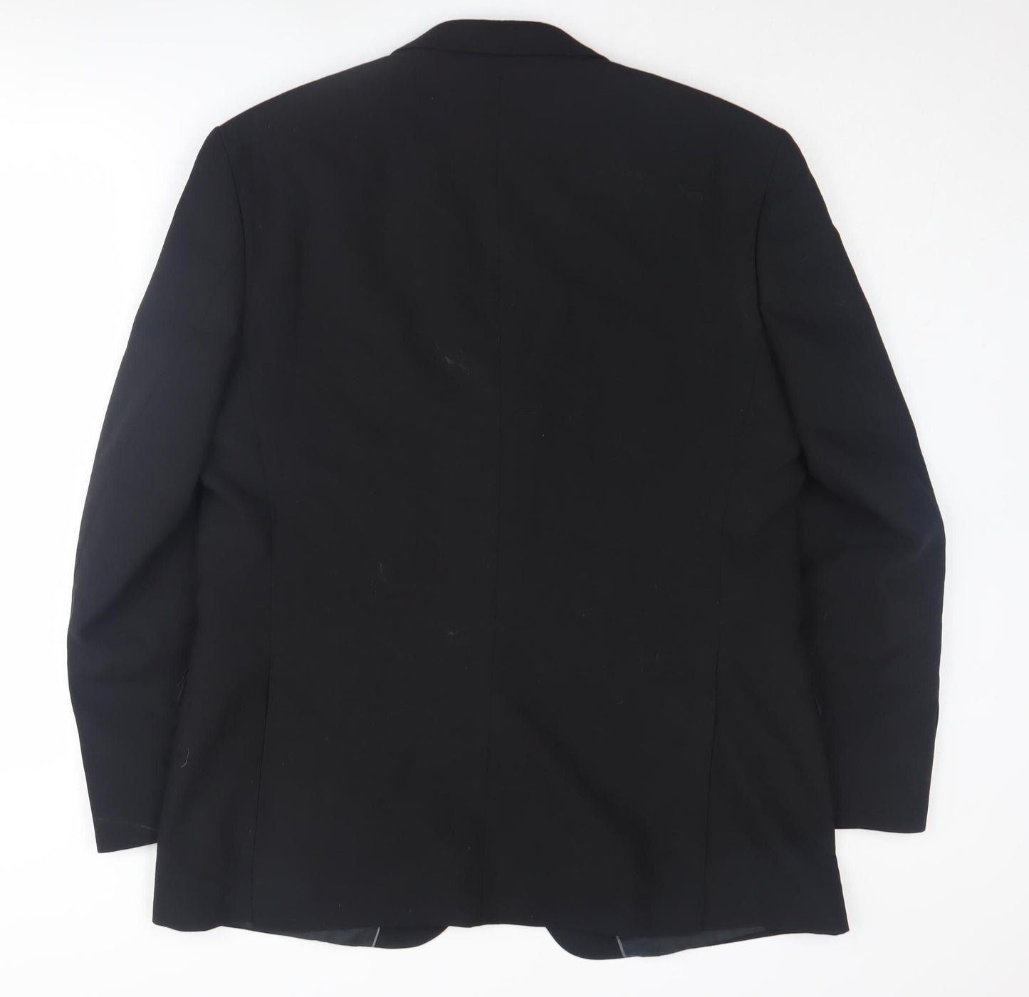 Burton Men's Black Regular Fit Blazer, Size 44R