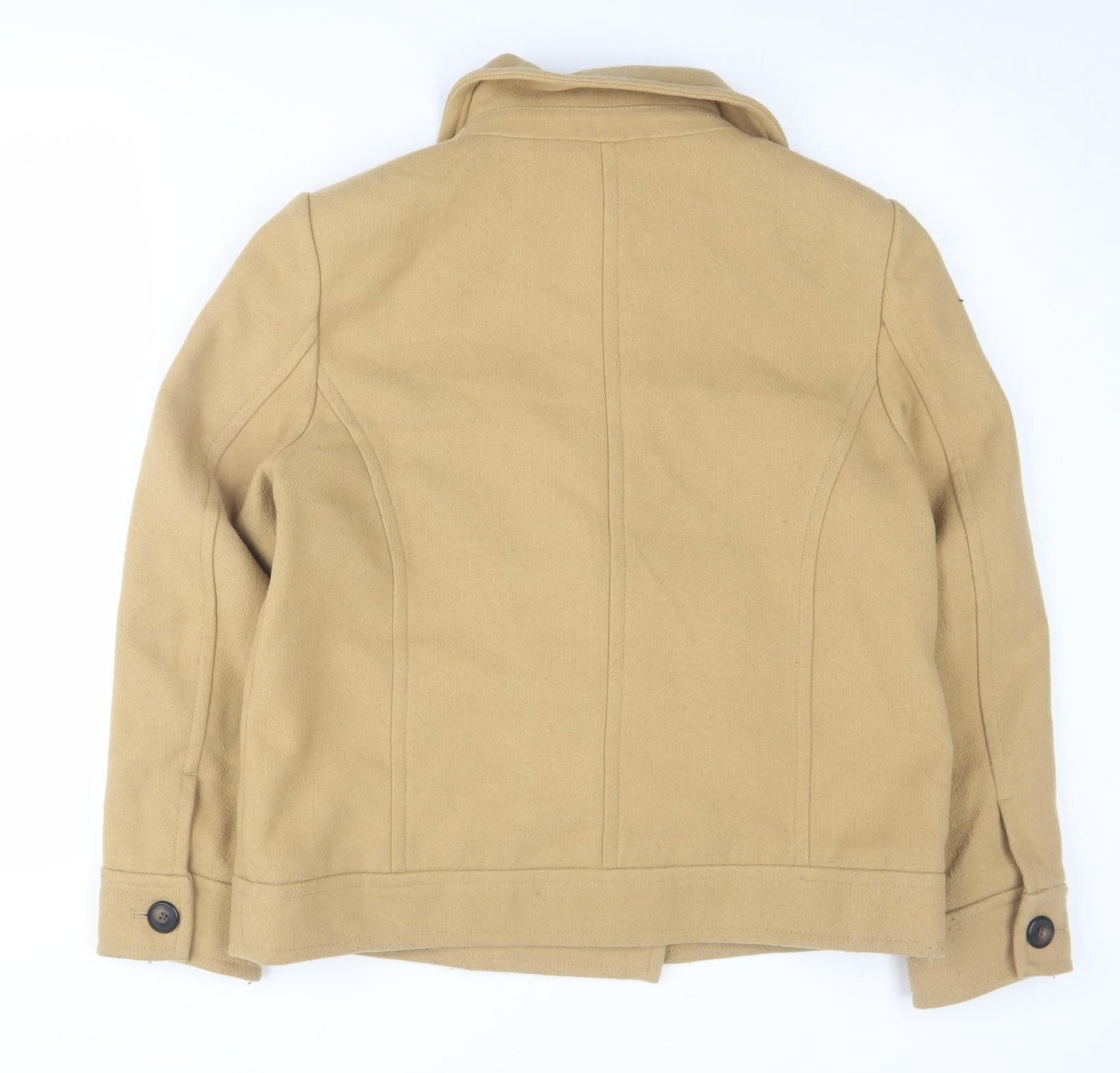 Marks and Spencer Women's Beige Pea Coat Size 12