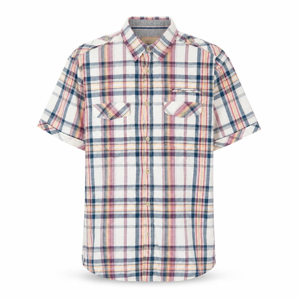 Men's Marks & Spencer Plaid Button-Up Shirt - M