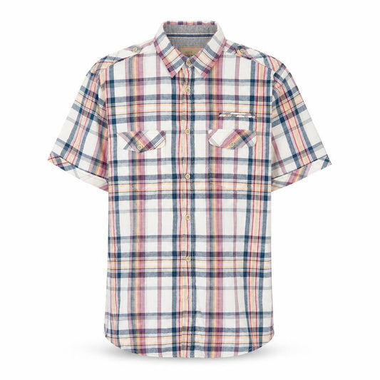 Men's Marks & Spencer Plaid Button-Up Shirt - M
