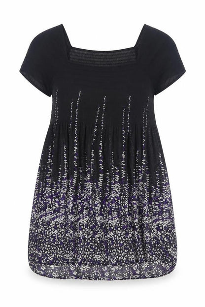 Marks & Spencer Women's Black Floral Blouse