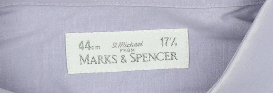 Marks & Spencer Men's Blue XL Formal Dress Shirt