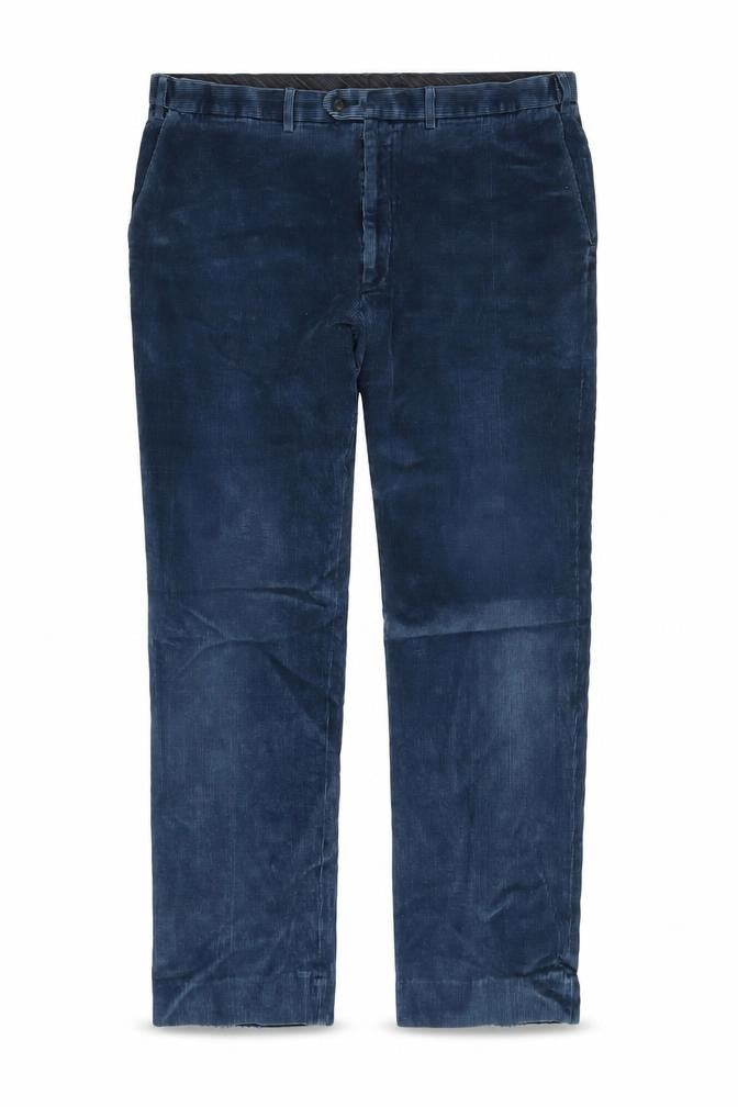 Marks & Spencer Men's Blue Corduroy Trousers 34W