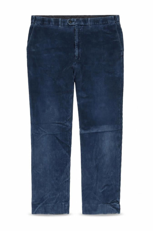 Marks & Spencer Men's Blue Corduroy Trousers 34W