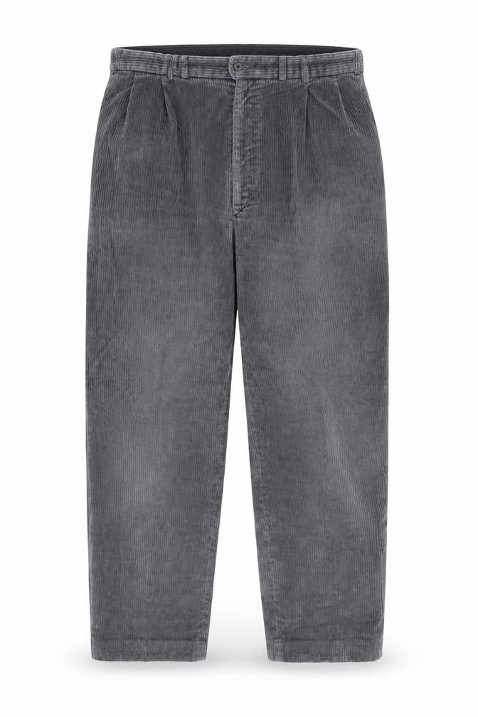 St Michael Men's Grey Corduroy Trousers 38