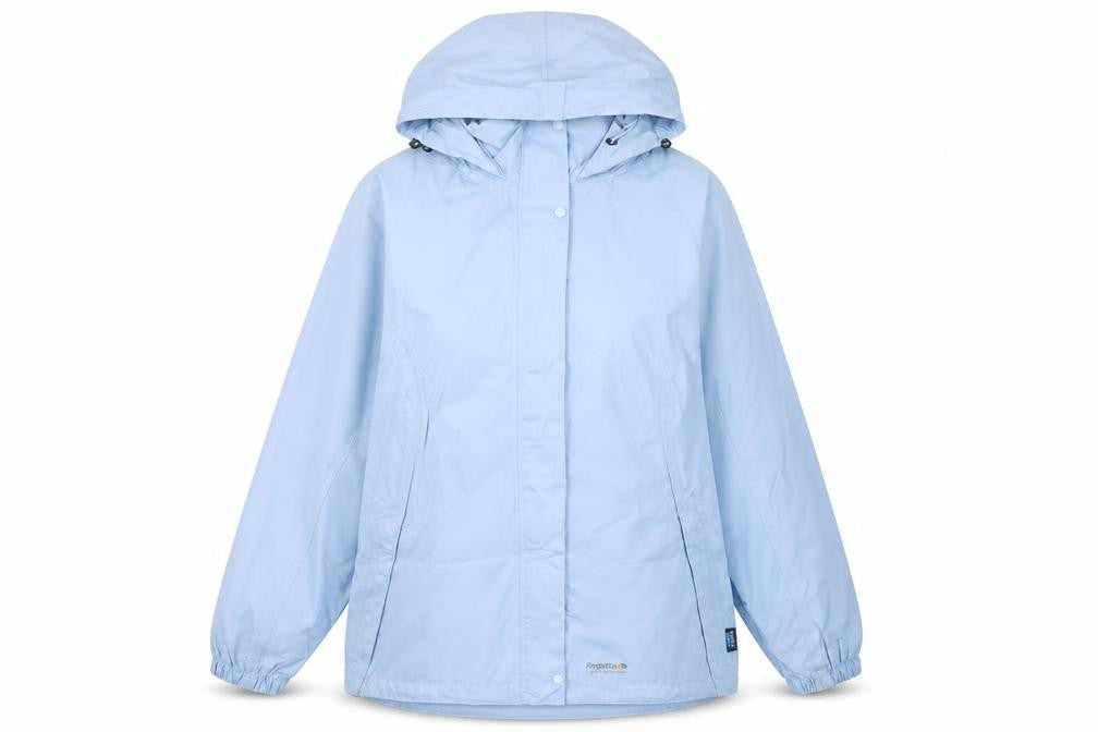 Regatta Women's Blue Waterproof Rain Coat Size 12