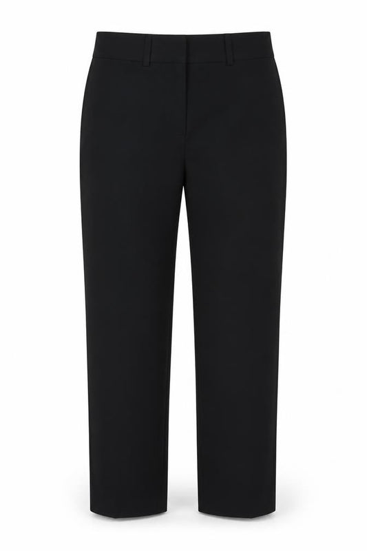 ASOS DESIGN Women's Black Straight Trousers XS