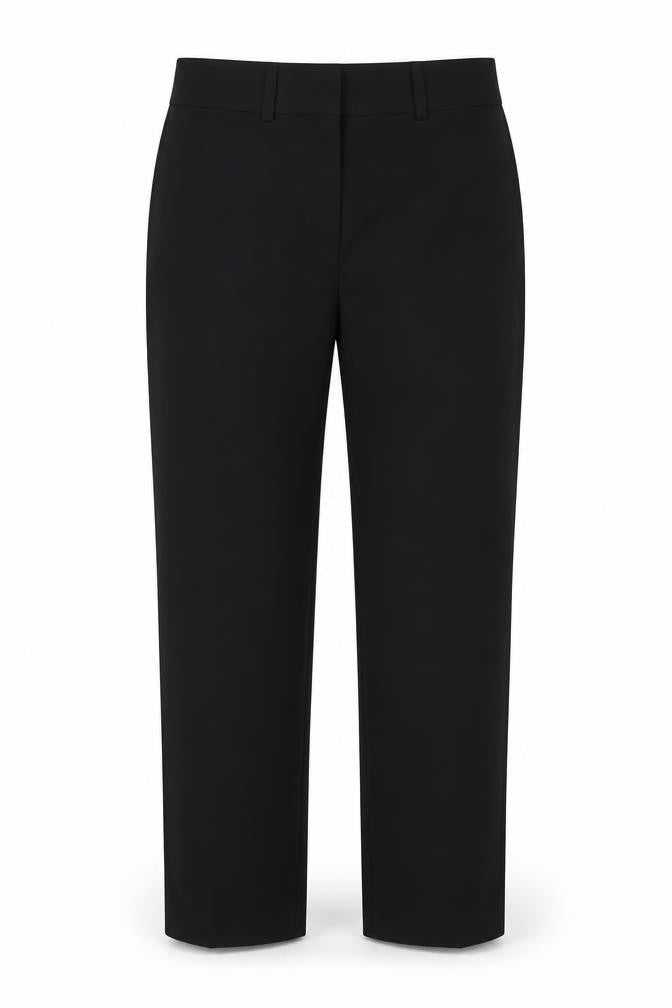 ASOS DESIGN Women's Black Straight Trousers XS