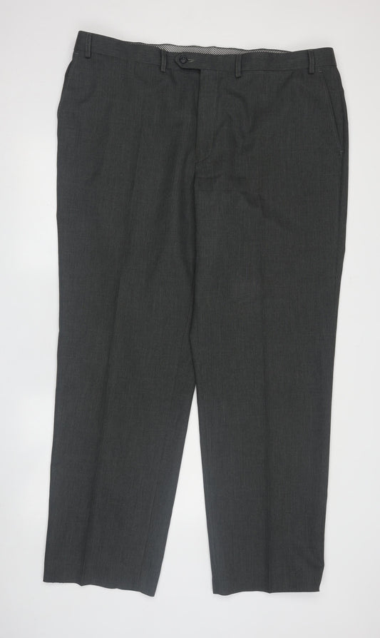 Marks & Spencer Men's Green Dress Pants Size 44