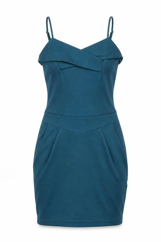 Vero Moda Women's Blue Sleeveless Dress Size 8