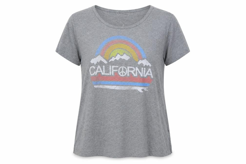 Local Pride Women's Grey T-Shirt - California Theme, L