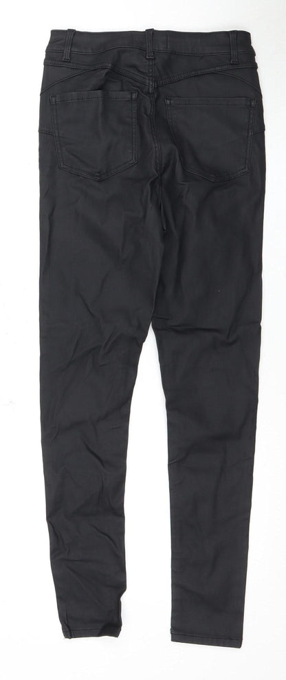 New Look Women's Black Skinny Trousers Size 10