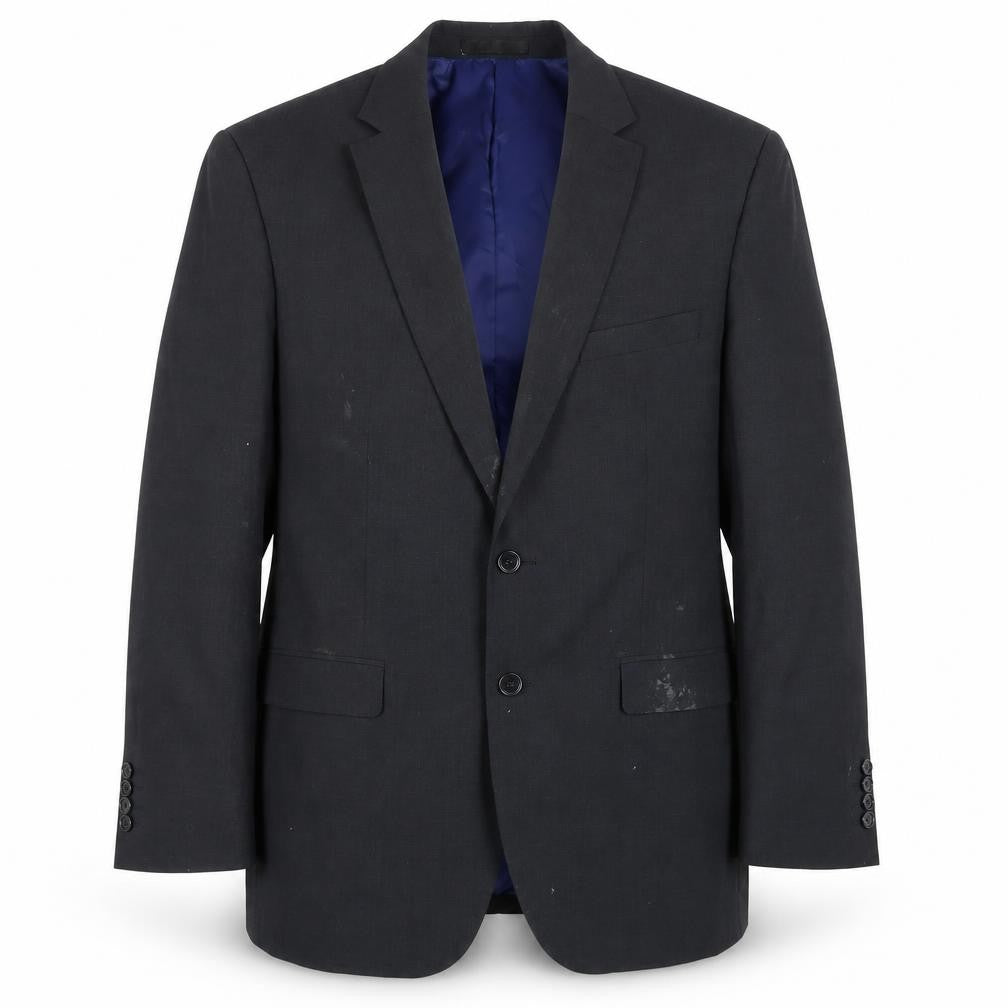 Greenwoods Men Black Blazer Regular Fit 44