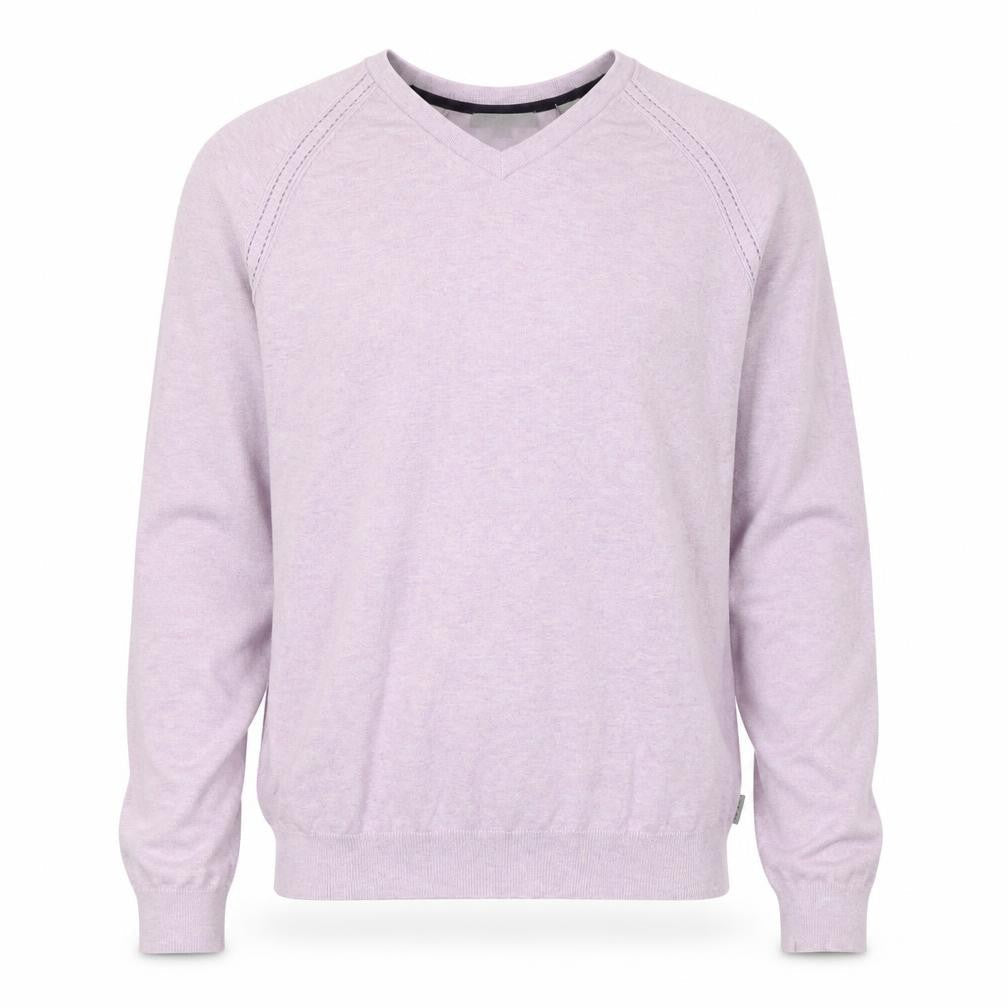 Ted Baker Men's Pink V-Neck Pullover Jumper M