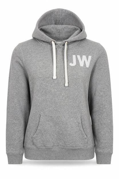 Jack Womens Wills Grey Hoodie Pullover Casual Size 10