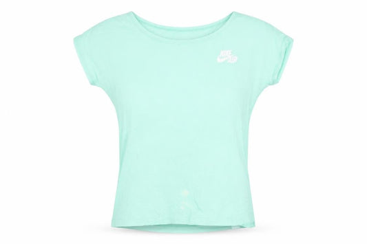 Nike Women's Green 2XS T-Shirt Casual Short Sleeve