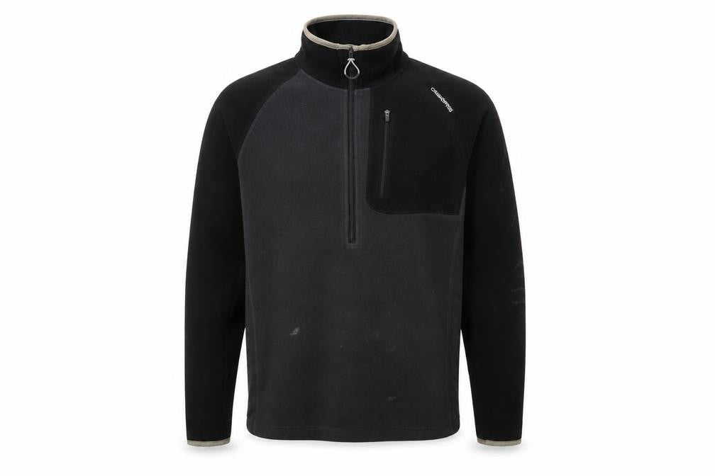 Craghoppers Men's Black Fleece Sweatshirt L