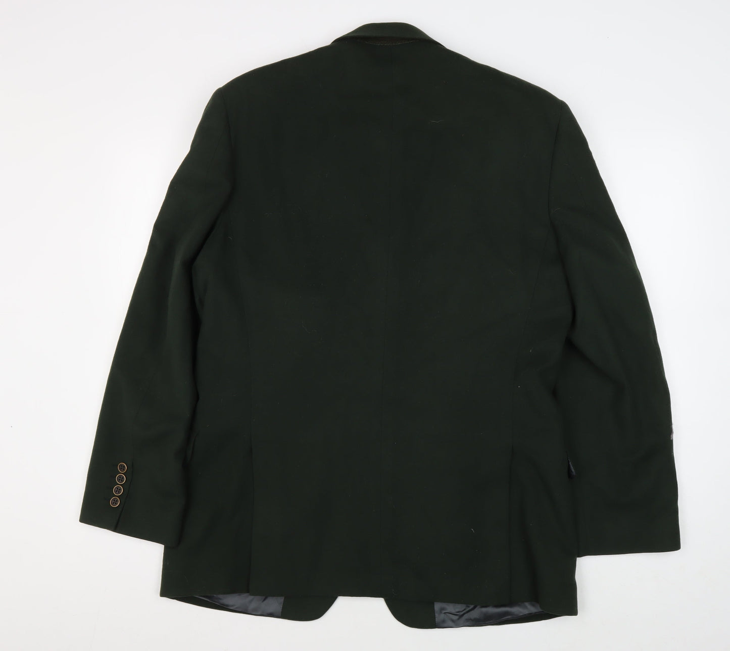 Austin Reed Men's Green Wool Cashmere Blazer 40R