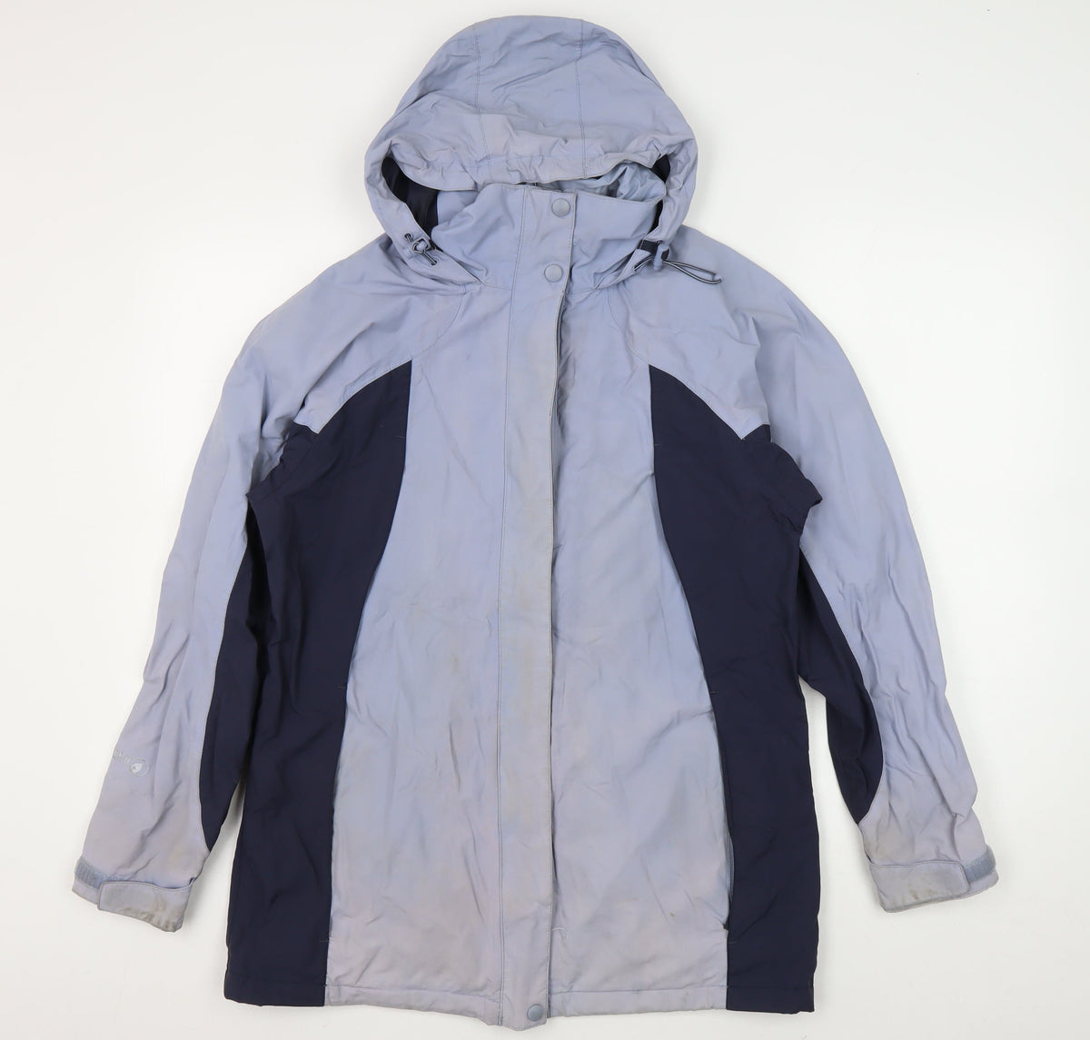 Peter Storm Women's Blue Hooded Anorak Jacket Size 12
