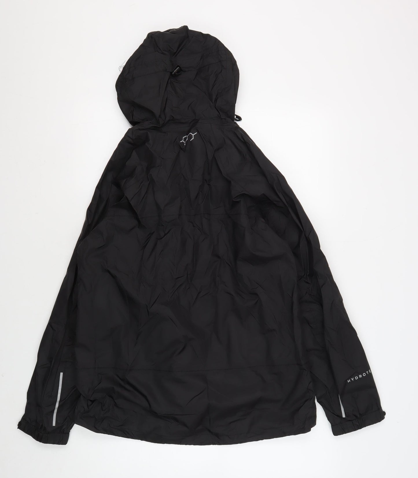 Technicals Women's Black Regular Fit Hooded Jacket