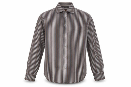 Next Men's Slim Fit Multicoloured Striped Shirt