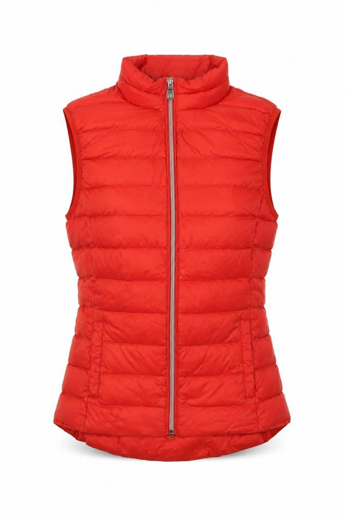 Marks & Spencer Red Women's Puffer Waistcoat Size UK 6