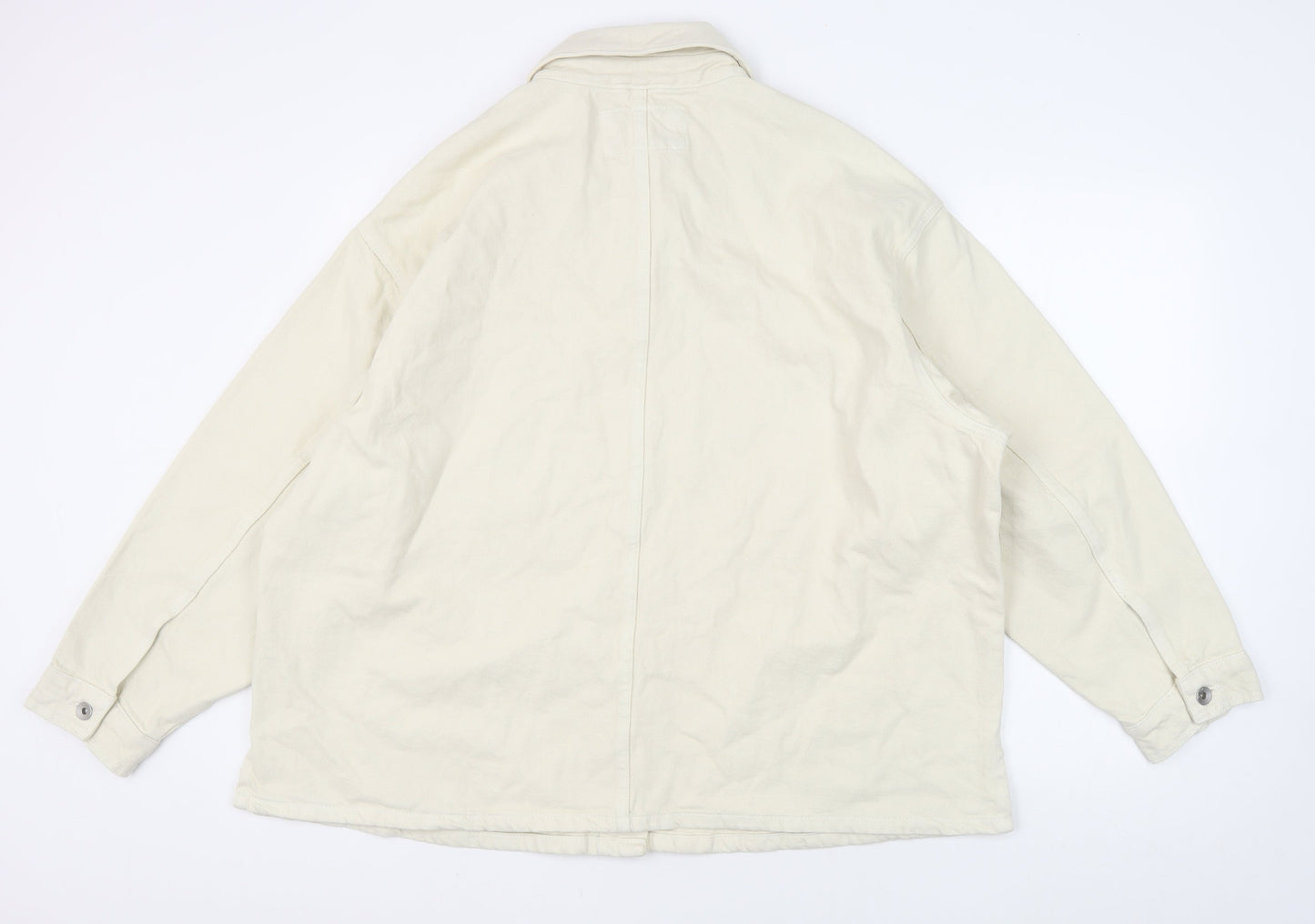 Marks and Spencer Men’s Ivory Cotton Jacket XL
