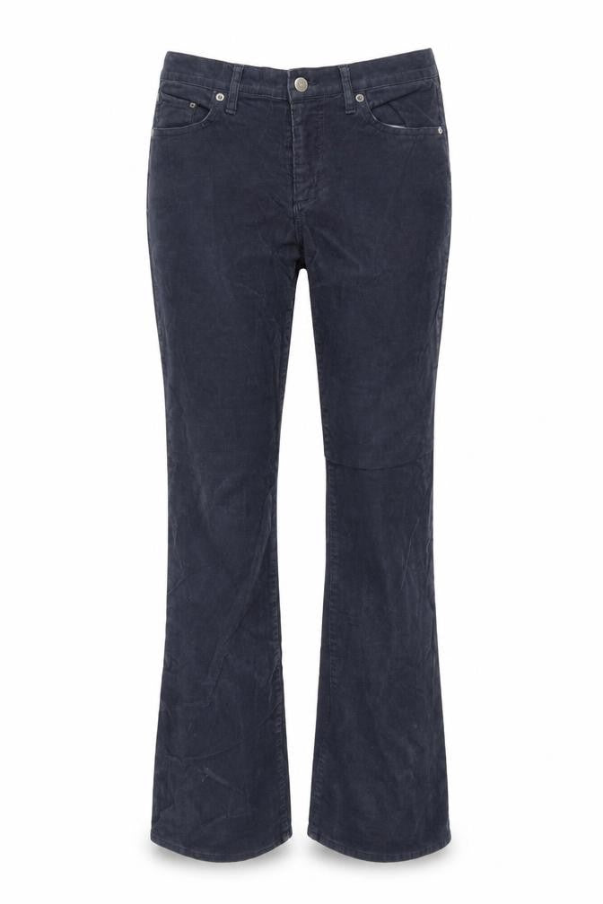 GAP Women Blue Cotton Trousers Size 28