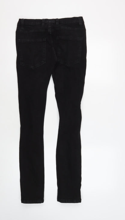 D/STRUCT Men's Black Distressed Jeans Size 30