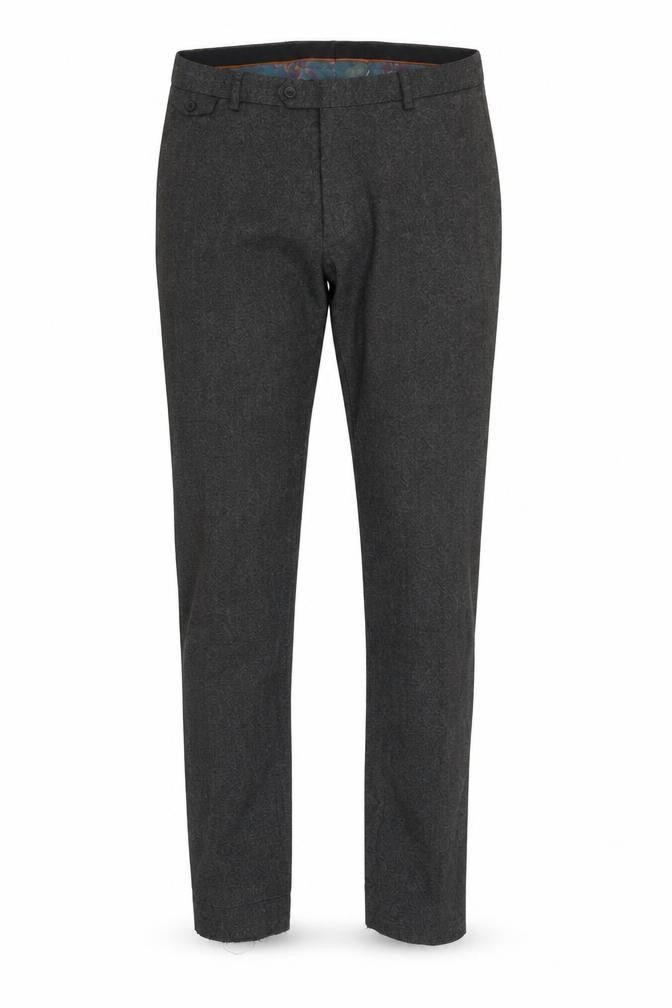 Next Men's Grey Formal Trousers, Size 36, Straight Leg