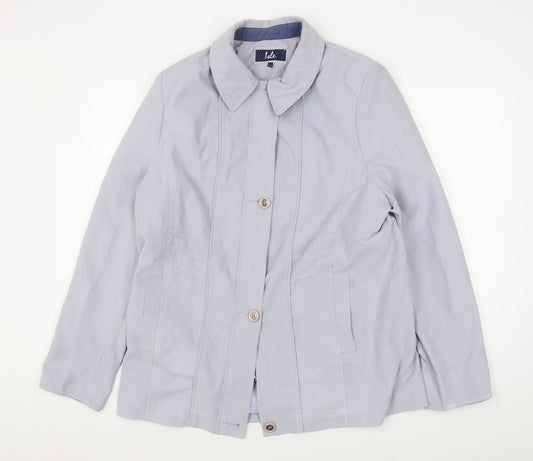 Isle Women's Grey Jacket Size 14