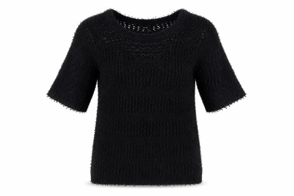 Next Women's Black Knit Pullover Jumper, Size S