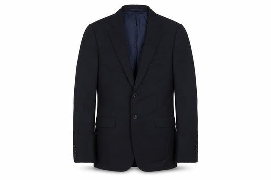 Jaeger Men's Blue 38L Striped Blazer